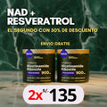 2do 50% OFF - NAD + RESVERATROL (COMBATE EL ENVEJECIMIENTO)